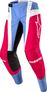 Pantaloni Alpinestars Techstar Ocuri Red/White/Light Blue, 2, nordicamoto.ro