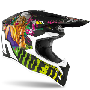 AIROH Wraap PIN UP Matt XL sisak, 3, nordicamoto.ro