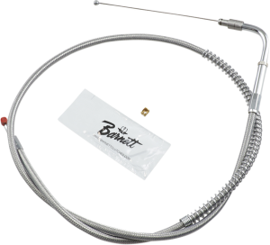 Stainless Steel Throttle/idle Cable Silver +152 mm (6''), 1, nordicamoto.ro