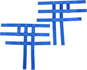 Ez-fit Nerf Bar Replacement Net Blue, 1, nordicamoto.ro