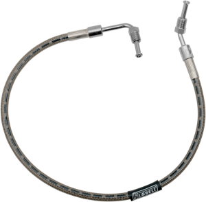 Stock-length Rear Brake Line Silver