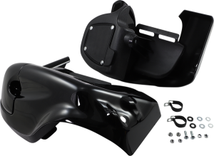Vented Lower Leg Fairing Kit Black
