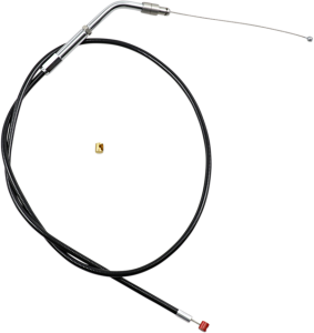 Black Vinyl Throttle/idle Cable Black Standard, 1, nordicamoto.ro