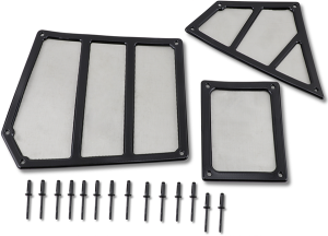 Hot Air Elimination Kit Black, 2, nordicamoto.ro