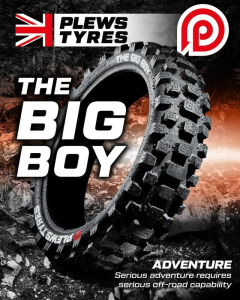 140/80-18 Plews Tyres „The Big Boy Adventure” gumiabroncs