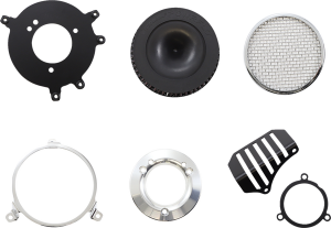 Air Cleaner Kit Silver, 4, nordicamoto.ro