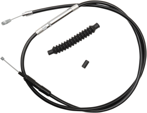 Black Vinyl Clutch Cable  Black