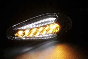 Led Indicator Black, 2, nordicamoto.ro