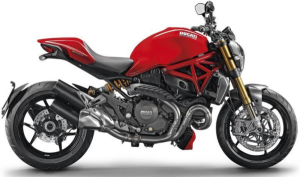 A Ducati Monster 1200 1:18-as méretarányú modellje