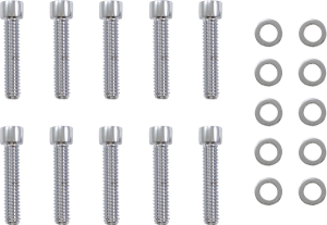 Bolt Kit Chrome, Polished, 1, nordicamoto.ro