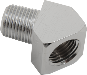 Oil Gauge Fitting Chrome, 1, nordicamoto.ro
