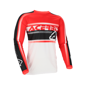 Acerbis Linear Lugo póló, fehér/rózsaszín