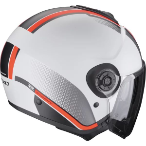Casca open face/jet SCORPION EXO CITY II VEL S Alb/Rosu, 3, nordicamoto.ro