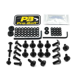 Fairing Bolt Kit For Honda Black