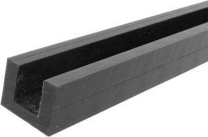 Tunnel Wear Strip/heat Exchanger Protectors Black, 1, nordicamoto.ro