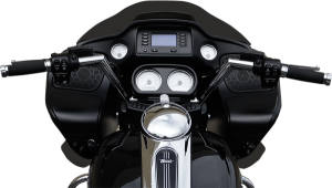 1-1/4(r) V-line Handlebar Silver 