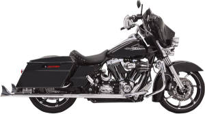 Fishtail Slip-on Mufflers Chrome