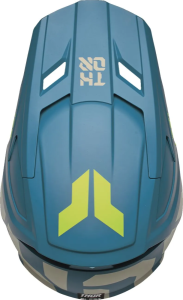 Casca Copii THOR Fleet Forge Galben/Albastru M, 3, nordicamoto.ro