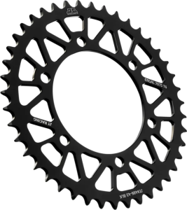 JT SPROCKETS Racelite alumínium hátsó lánckerék, fekete, 1, nordicamoto.ro