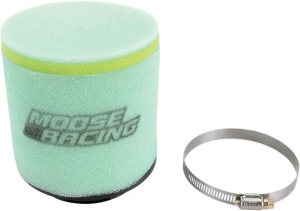 MOOSE RACING precíziós, előolajozott légszűrő, zöld 