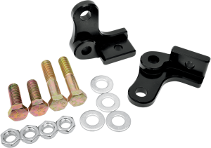 Rear Lowering Kit Black, Powder-coated