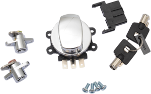 Side Hinge Ignition Switch Black