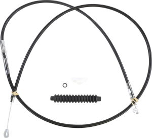 High-efficiency Black Vinyl Clutch Cable Black Standard, 1, nordicamoto.ro