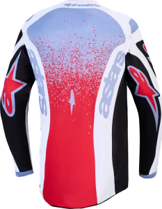 Alpinestars Fluid Drag póló, fekete/fehér/piros, S-es méret, 2, nordicamoto.ro