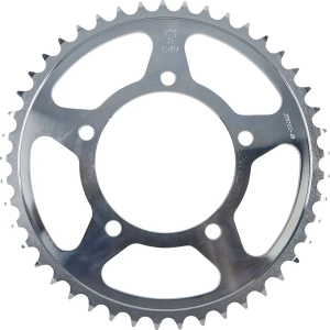 JT SPROCKETS Acél hátsó lánckerék, természetes színű 