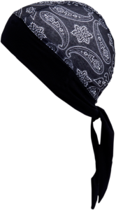Z-wrap Black/whit-paisley Black