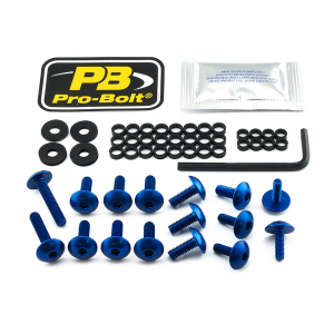 Fairing Bolt Kit For Yamaha Blue
