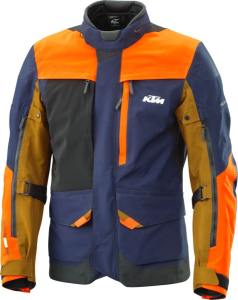 Dzsekik, KTM Vast GORE-TEX kabát, kék/fekete/narancssárga, nordicamoto.ro