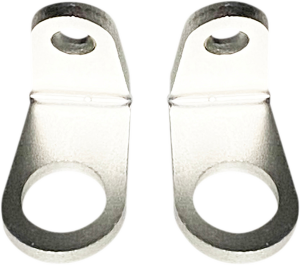 Micro Turn Signal Mount Silver, 2, nordicamoto.ro