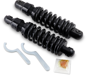 Premium 10.5(r) Shocks Black, Anodized
