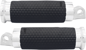 Gel Footpegs Black