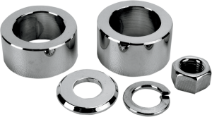 Axle Spacer/nut Kit Silver