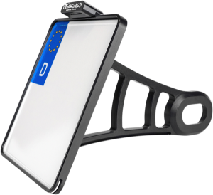 License Plate Side Mounts White