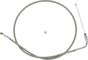 Stainless Steel Throttle/idle Cable Silver Standard, 1, nordicamoto.ro