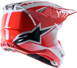 Alpinestars Supertech M10 Unite vörös/fehér XL bukósisak, 2, nordicamoto.ro