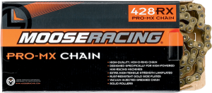 428 Rxp Pro-mx Chain Gold, 1, nordicamoto.ro