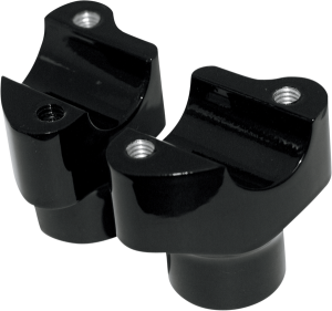 Buffalo Billet Aluminum Handlebar Riser Black