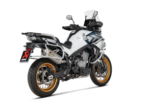 Tobă de eșapament Akrapovič Slip-On Line Titanium pentru CFMOTO 800MT, 2, nordicamoto.ro