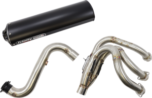 Stage 5 Dual Exhaust System Black, Brushed, Cerakote®, 3, nordicamoto.ro