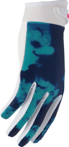 Manusi Copii Thor Launchmode Bleach Albastru/Verde/Alb 2XS, 5, nordicamoto.ro