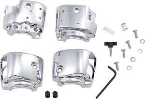 Chrome Switch Housing Silver, 2, nordicamoto.ro