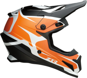 Rise Flame Helmet Orange