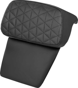 Chopped Tour Pak Backrest Pads Black, 1, nordicamoto.ro