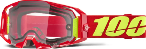 Armatic Enduro kettős üveges védőszemüveg, piros