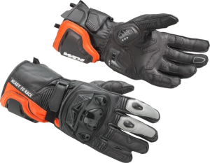 KTM RSX bőrkesztyű, narancssárga/fekete