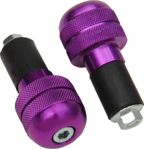 Anti-vibration Handlebar End Purple